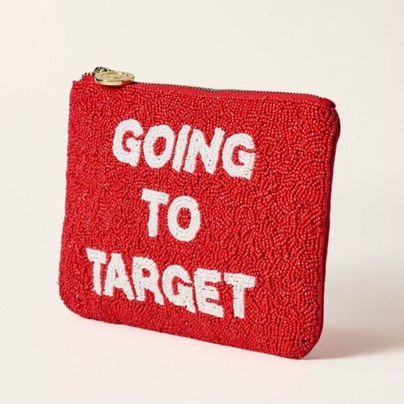 kate spade Handbags - Kate Spade X Target Going to Target Red Beaded Clutch NWT